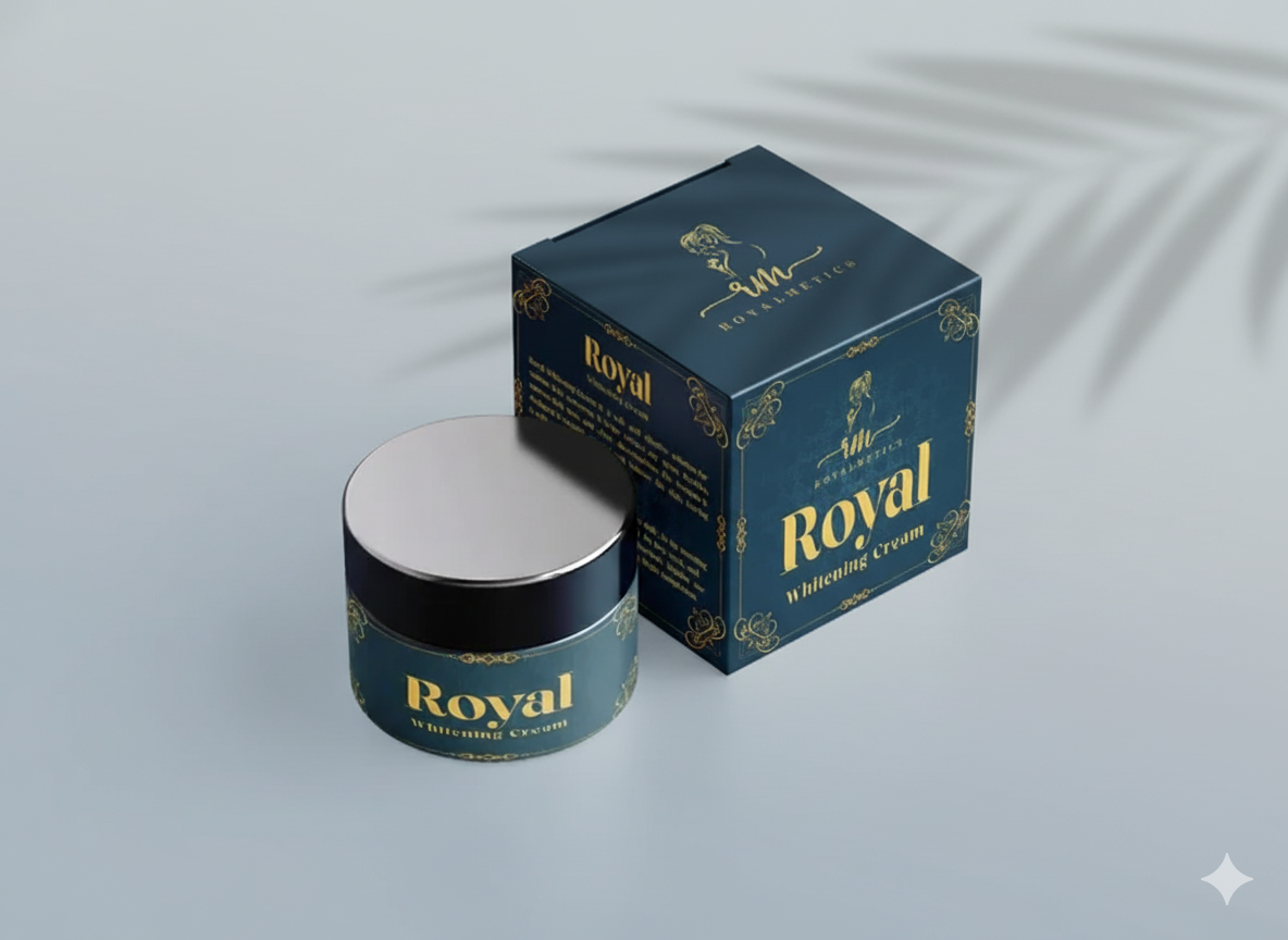 Royal Whitening Cream – Deep Glow & Even Tone Formula for All Skin Types (50g)