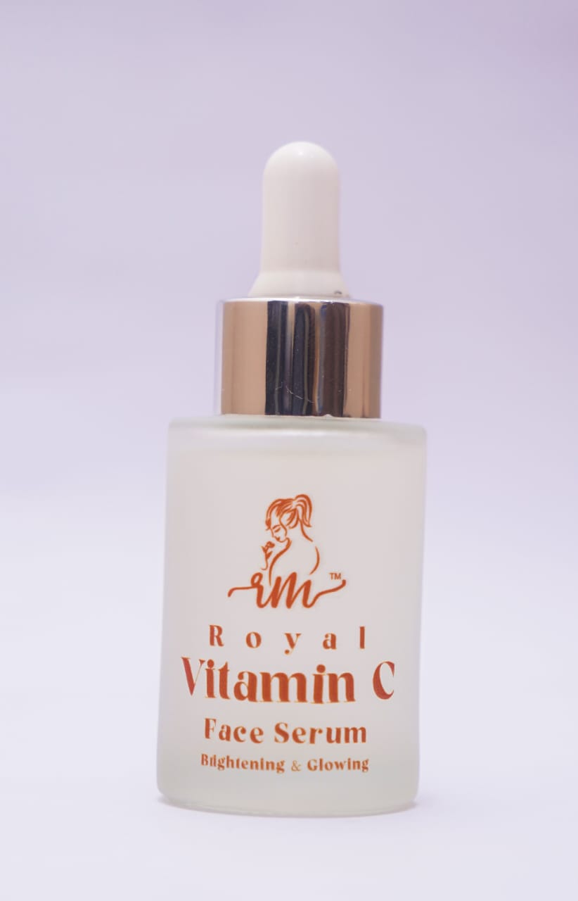 Royal Vitamin C Face Serum – Brightening & Glowing Skin Formula with Antioxidants (30ml)