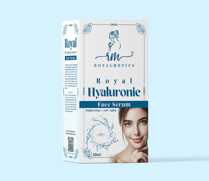 Royal Hyaluronic Face Serum – Intense Hydration, Brightening & Anti-Aging Formula (30ml)